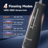 F32 Water Floss Oral Teeth Whitening Home Appliance Sonic Water Flosser 260ML Tank Teeth Cleaner Oral Water Jet