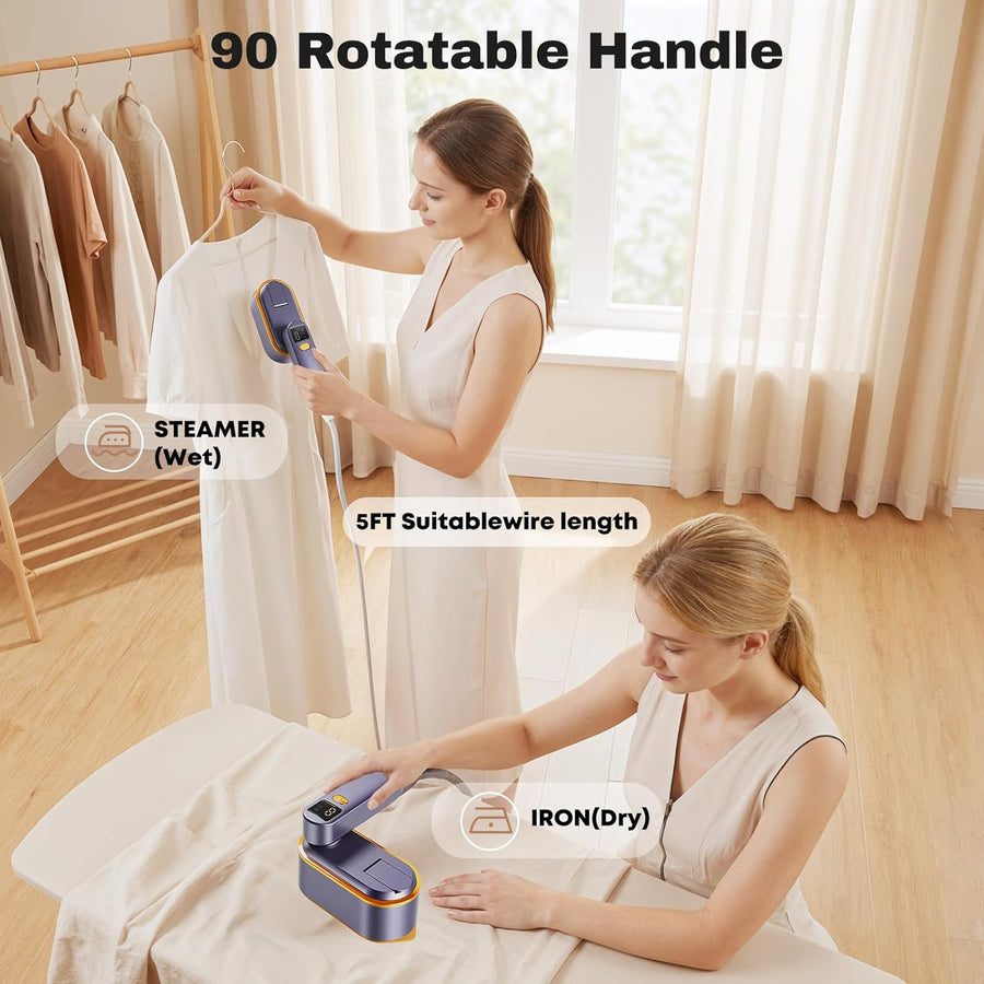 Portable Travel Steamer for Clothes 1200W