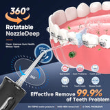 F32 Water Floss Oral Teeth Whitening Home Appliance Sonic Water Flosser 260ML Tank Teeth Cleaner Oral Water Jet